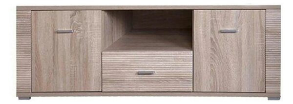 Comoda TV GRAND tip 13, stejar sonoma, PAL laminat, 140x55x51 cm