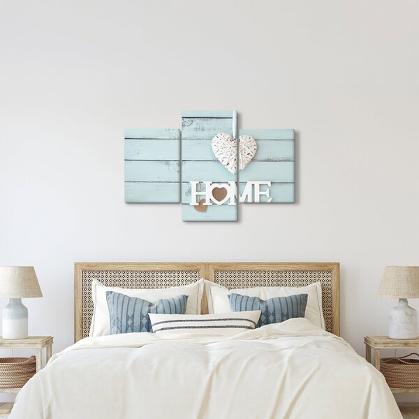 Tablou - I love home (90x60 cm)