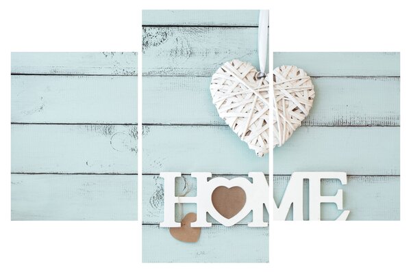 Tablou - I love home (90x60 cm)