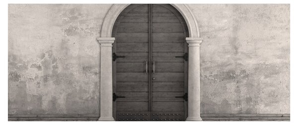 Tablou - Ușa misterioasă (120x50 cm)