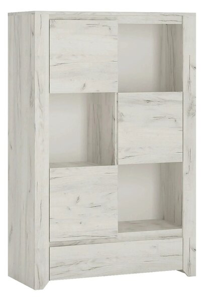 Comoda ANGEL TIP 31, alb, PAL melaminat, 84x40x131 cm