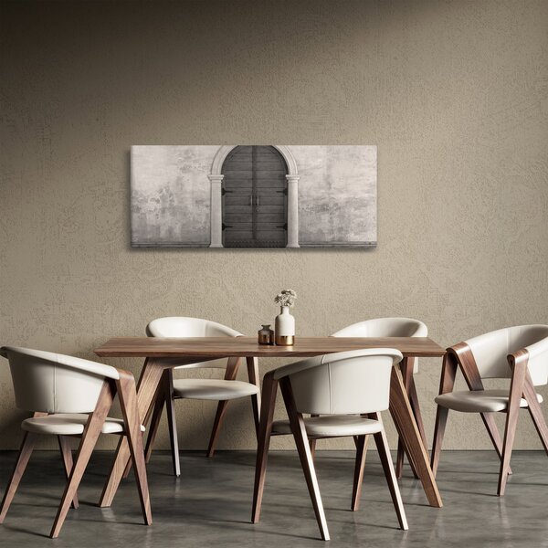 Tablou - Ușa misterioasă (120x50 cm)