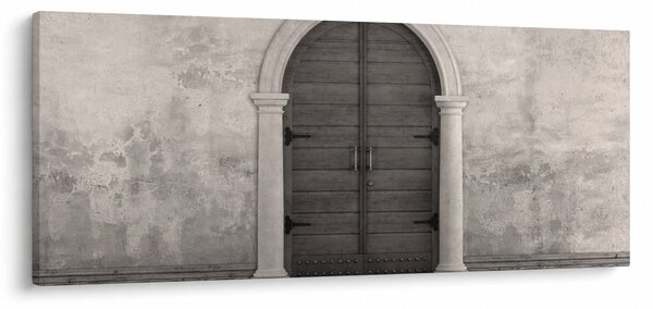 Tablou - Ușa misterioasă (120x50 cm)