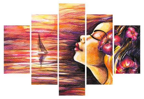 Tablou - Amintiri de vară (150x105 cm)
