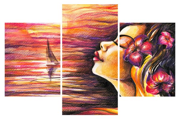 Tablou - Amintiri de vară (90x60 cm)