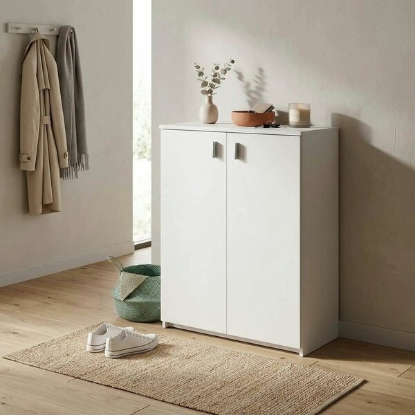 Comoda NATALI TYP 4, alb, DTD laminat, 64x32x85 cm