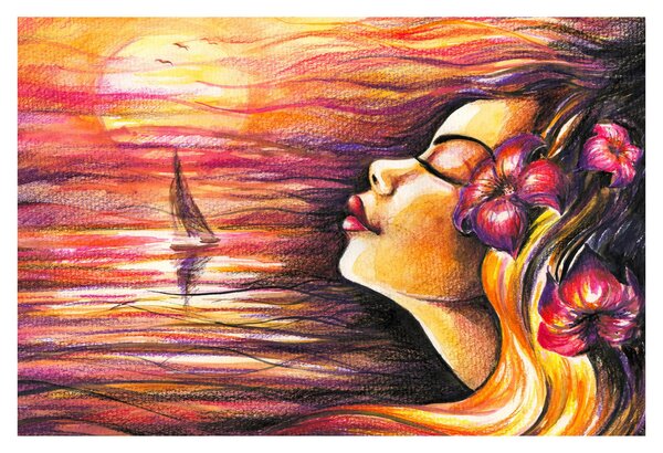 Tablou - Amintiri de vară (90x60 cm)