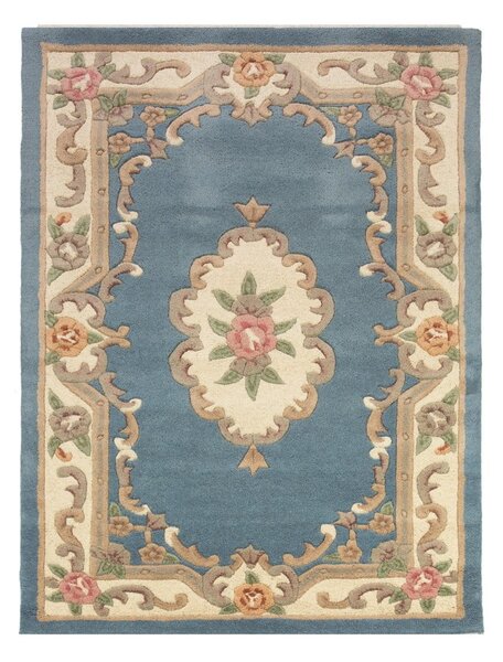 Covor din lână Flair Rugs Aubusson, 150 x 240 cm, albastru
