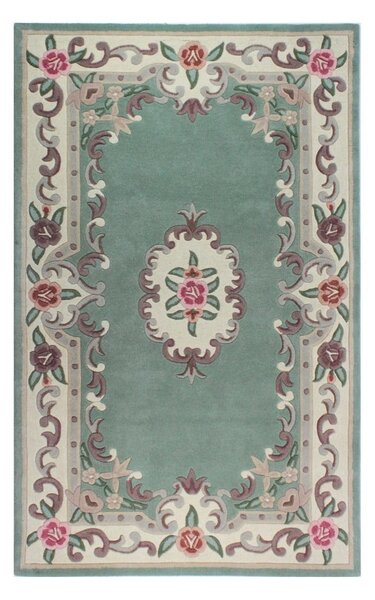 Covor din lână Flair Rugs Aubusson, 150 x 240 cm, verde
