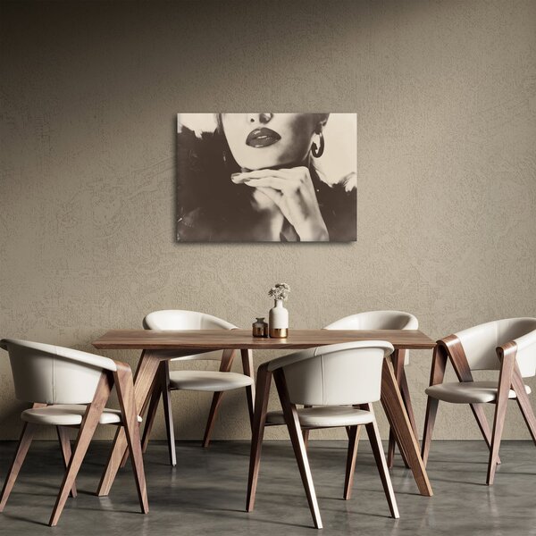 Tablou - Vintage, poza unei femei (70x50 cm)