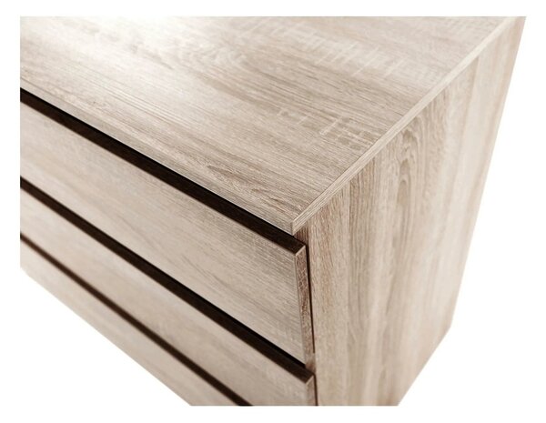 Comoda HANY NEW 003, stejar sonoma, PAL laminat, 90x49x74 cm