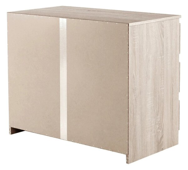 Comoda HANY NEW 003, stejar sonoma, PAL laminat, 90x49x74 cm