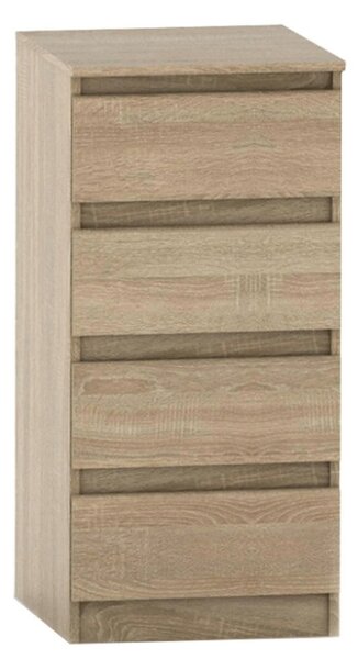 Comoda HANY NEW 009, stejar sonoma, PAL laminat, 45x49x95 cm