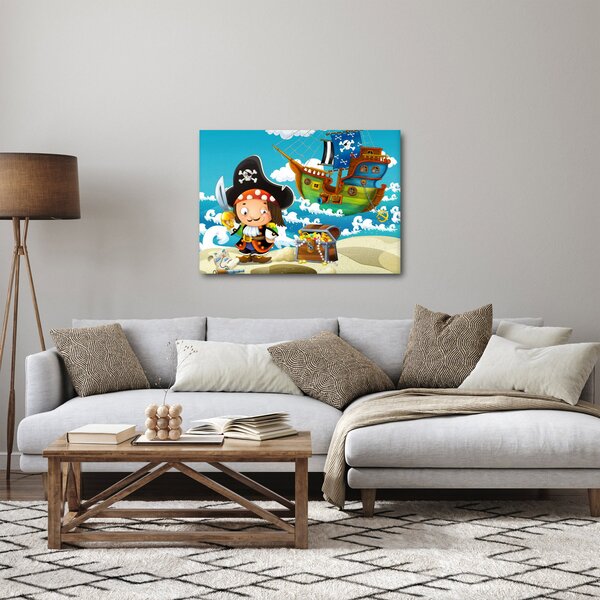 Tablou - Comoara piraților (70x50 cm)