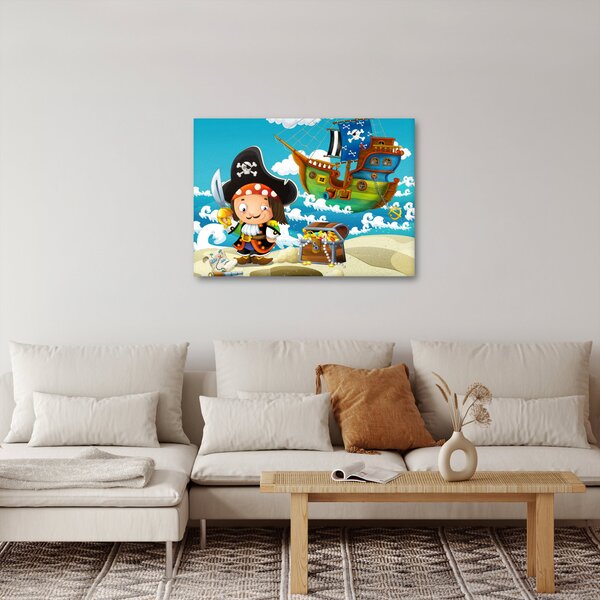 Tablou - Comoara piraților (70x50 cm)