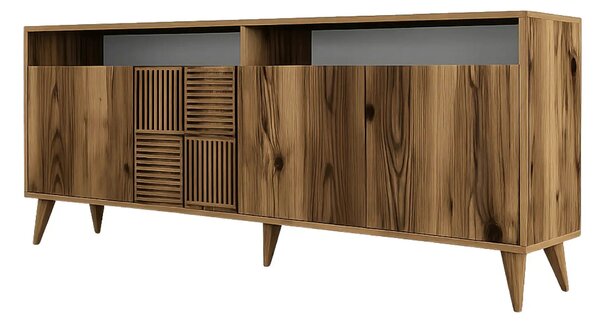 Comoda Milan, maro, PAL melaminat, 180x35x79 cm