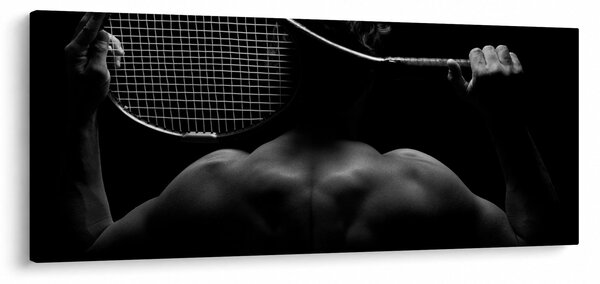 Tablou - Jucătorul de tenis (120x50 cm)