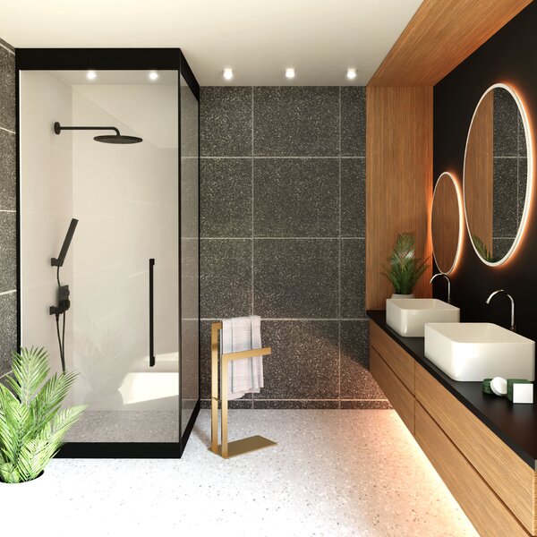 Baltica Design Ove suport prosop auriu 5904107905877