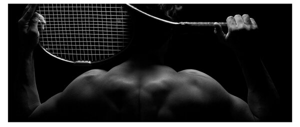 Tablou - Jucătorul de tenis (120x50 cm)