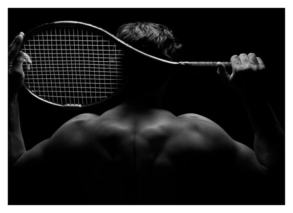 Tablou - Jucătorul de tenis (70x50 cm)