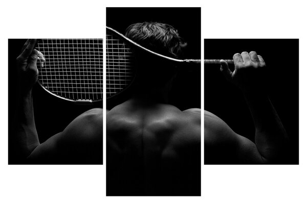 Tablou - Jucătorul de tenis (90x60 cm)