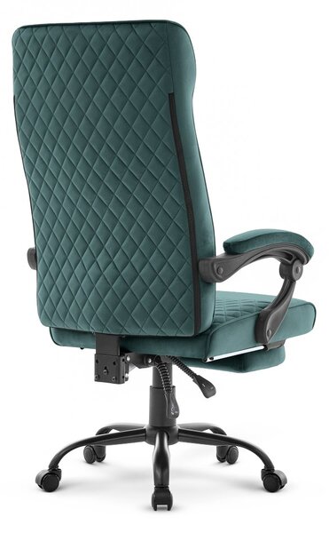 Scaun de birou ergonomic HC-1030, cu șezut cu arc și o capacitate de încărcare de 120 kg – smarald