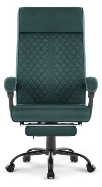 Scaun de birou ergonomic HC-1030, cu șezut cu arc și o capacitate de încărcare de 120 kg – smarald