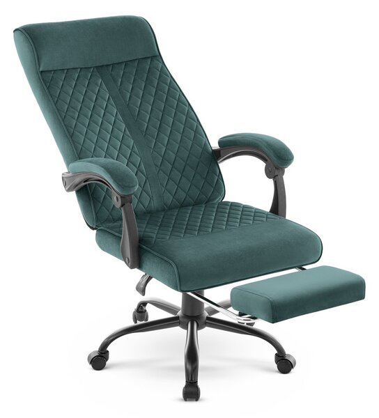 Scaun de birou ergonomic HC-1030, cu șezut cu arc și o capacitate de încărcare de 120 kg – smarald