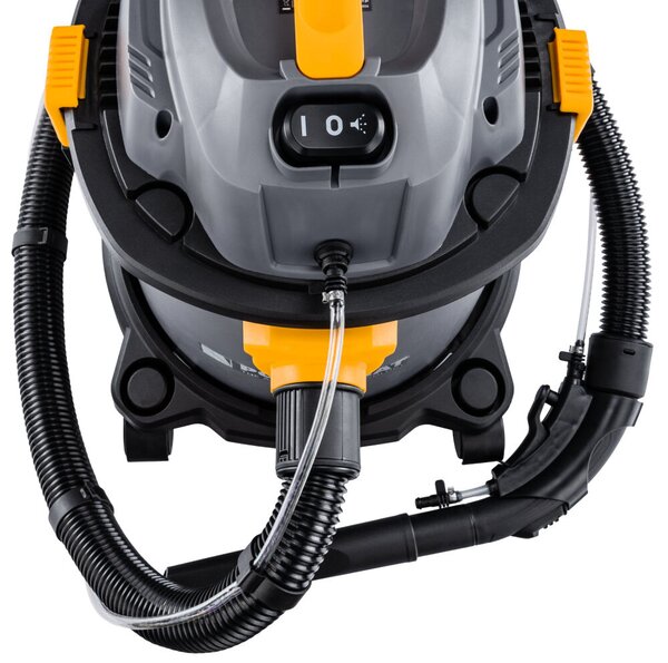 Aspirator industrial pentru covoare de 2000 W, pentru aspirare umedă și uscată, cu o capacitate de 20 l