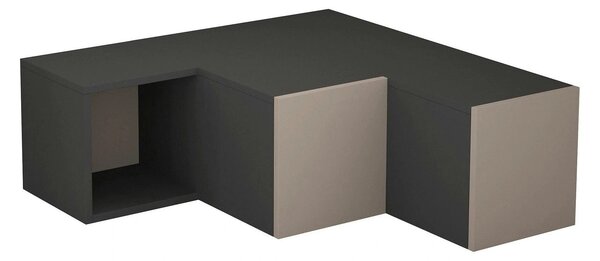 Comoda TV COMPACT, gri antracit, PAL melaminat, 90x30/92x32 cm
