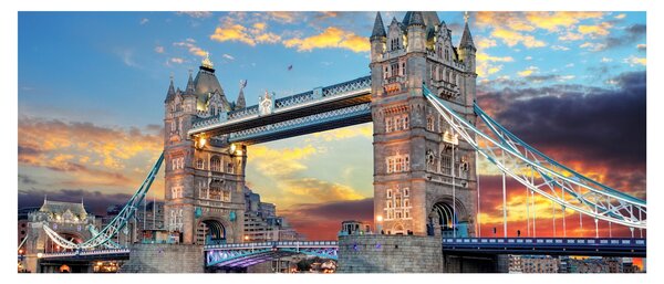 Tablou - Tower Bridge, Londra, Anglia (120x50 cm)