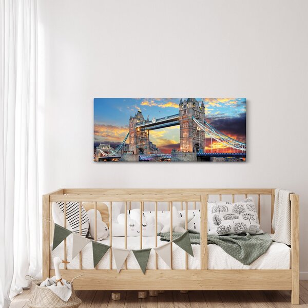 Tablou - Tower Bridge, Londra, Anglia (120x50 cm)