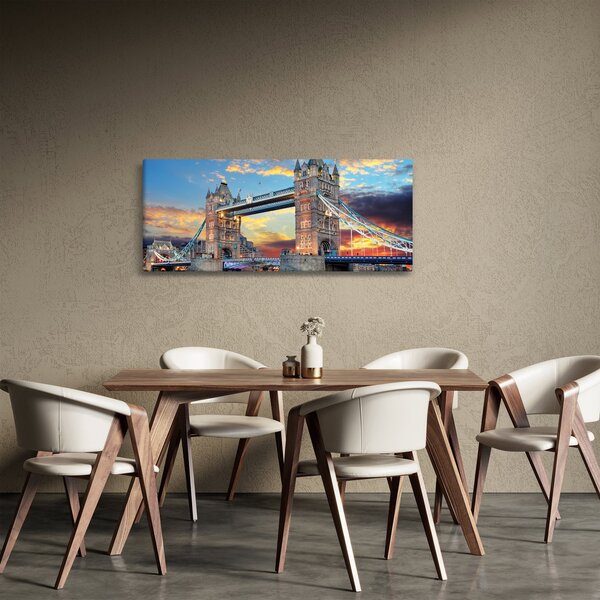 Tablou - Tower Bridge, Londra, Anglia (120x50 cm)