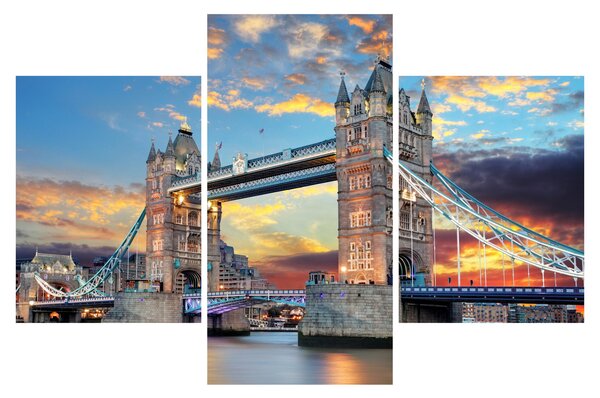 Tablou - Tower Bridge, Londra, Anglia (90x60 cm)