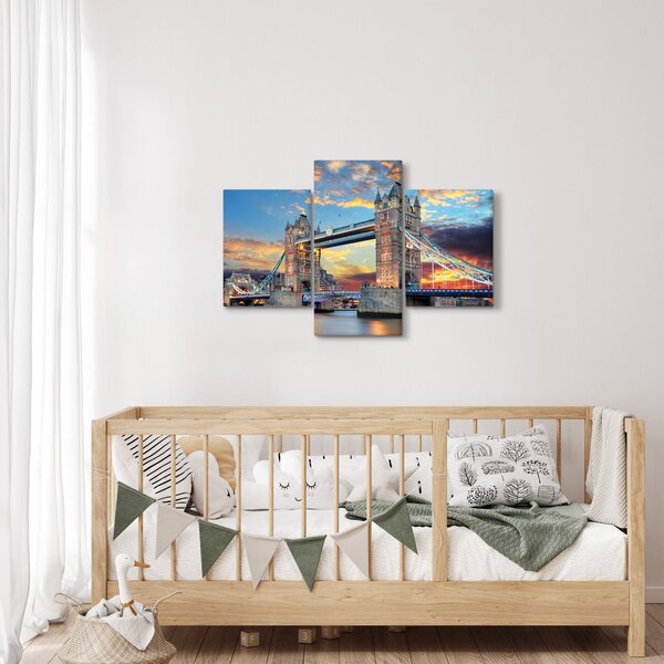 Tablou - Tower Bridge, Londra, Anglia (90x60 cm)