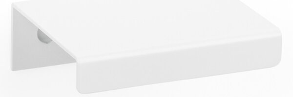 Maner pentru mobilier Way, finisaj alb mat, L:50 mm