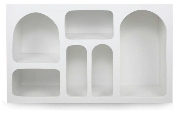 Comoda LIVA, alb, PAL melaminat, 120x35x74 cm