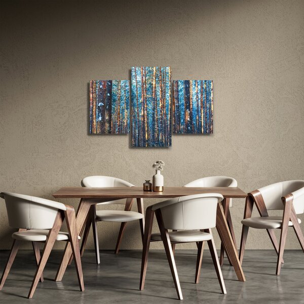 Tablou - Pădurea iarna (90x60 cm)