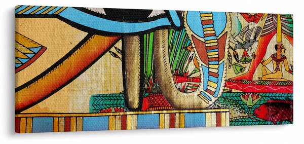 Tablou - Pictură egipteană (120x50 cm)