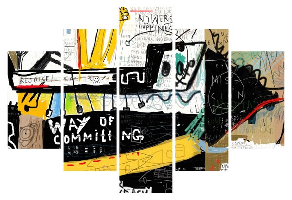 Tablou - Graffiti (150x105 cm)