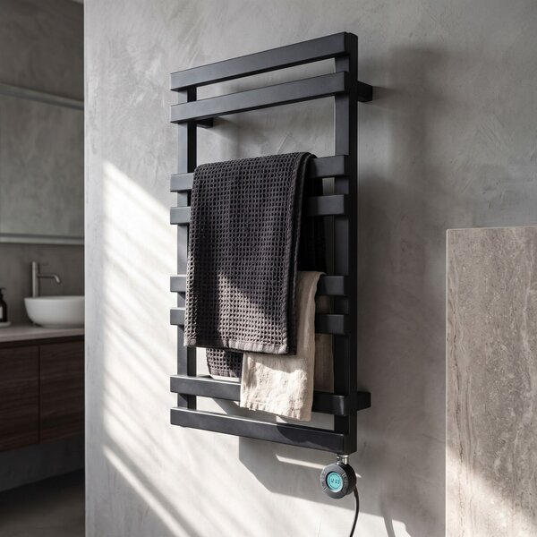 Radiator electric Rea Nori 90x50cm Black