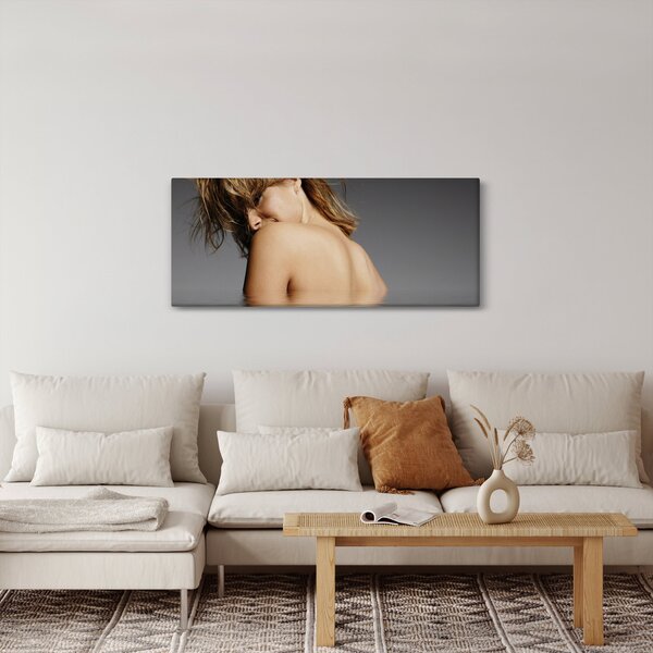 Tablou - Imaginea unei femei care face baie (120x50 cm)