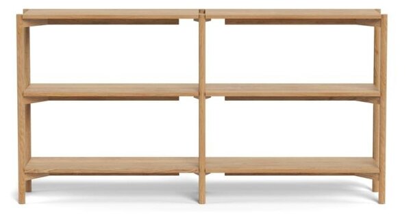 Biblioteca Braidwood, Natural, 88.4x169x30 cm