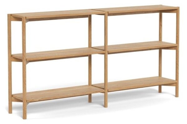 Biblioteca Braidwood, Natural, 88.4x169x30 cm