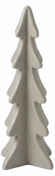 Decoratiune de Craciun brad TERRA CLAY 27,5 cm, gri-maro