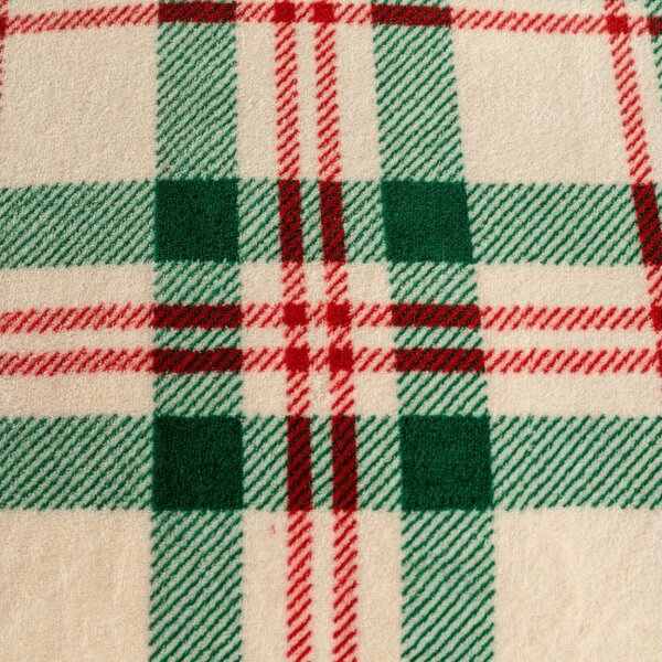 Cearsaf Cocolino microplus cu elastic WINTER PLAID 90x200 cm colorat