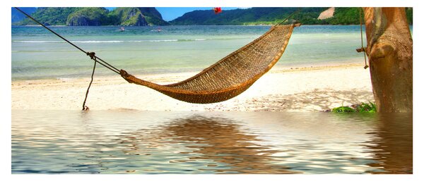 Tablou - Relax la plajă (120x50 cm)