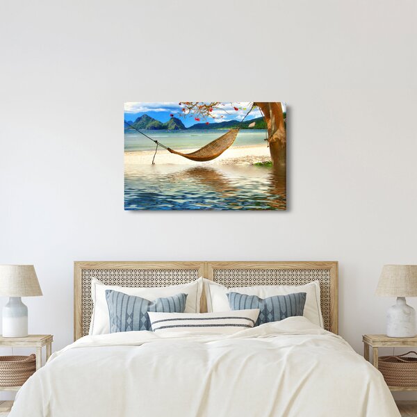 Tablou - Relax la plajă (90x60 cm)