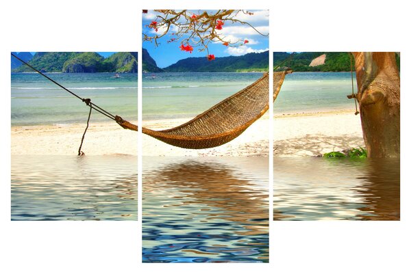 Tablou - Relax la plajă (90x60 cm)