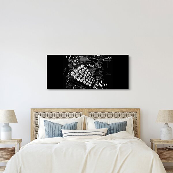 Tablou - Desen în stilul lui Banksy (120x50 cm)